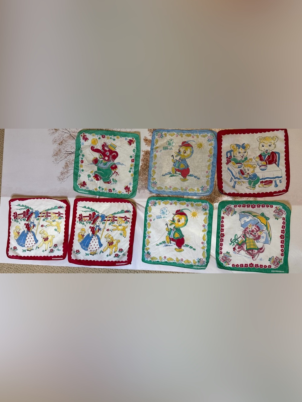 Vintage Children’s Hankerchiefs